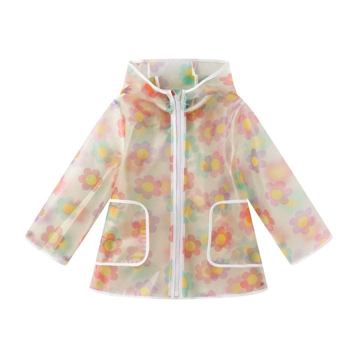 Firetrap  Kids' Waterproof Rain Anorak - Clear - 5-6 Yrs - Image 2