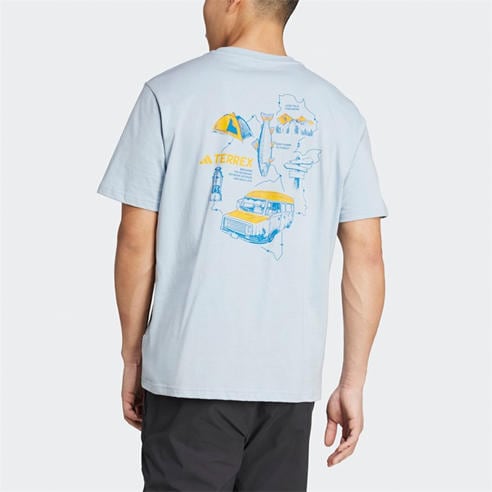 adidas - Mens Terrex Polygiene Graphic T-Shirt