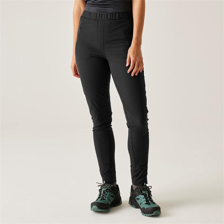 Regatta Women's Black Pentre Walking Trousers in Size 14, Sports Direct