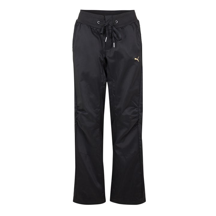 Puma Women's Black Ft Woven Pants in Size 10, Sports Direct