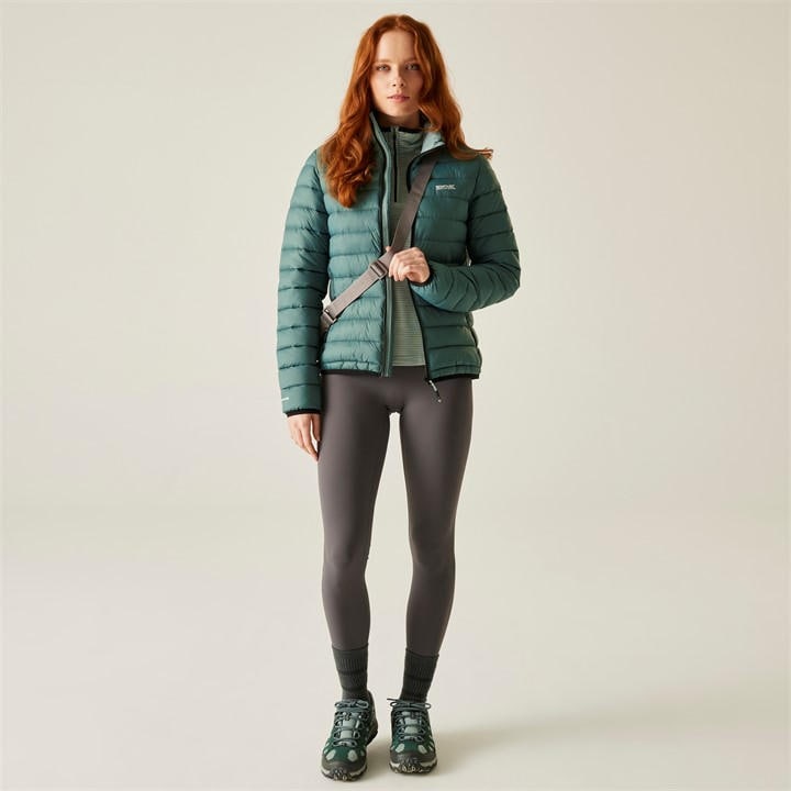 Regatta Women's Green Marizon Weatherproof Synthetic Insulated Puffer Jacket in Size 16, Sports Direct