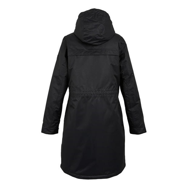 Black - Regatta - Womens Romine II Waterproof Hooded Long Sleeve Insulated Puffer Jacket