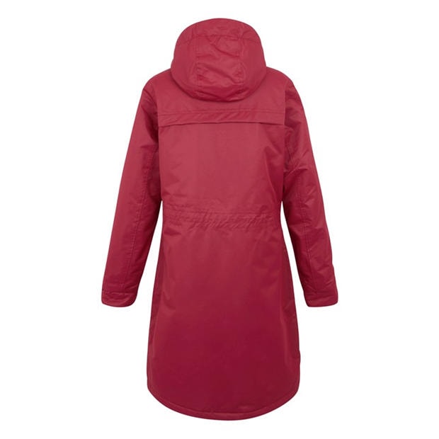 Rumba Red (Blk) - Regatta - Womens Romine II Waterproof Hooded Long Sleeve Insulated Puffer Jacket