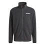 Black - adidas - Multi Essentials Full-Zip Fleece Jacket Mens