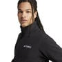 Black - adidas - Multi Essentials Full-Zip Fleece Jacket Mens