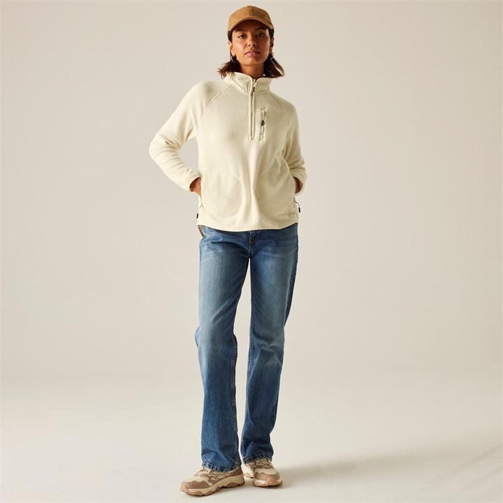 Regatta Women's Beige Frankie Funnel Neck Fleece in Size 14, Sports Direct