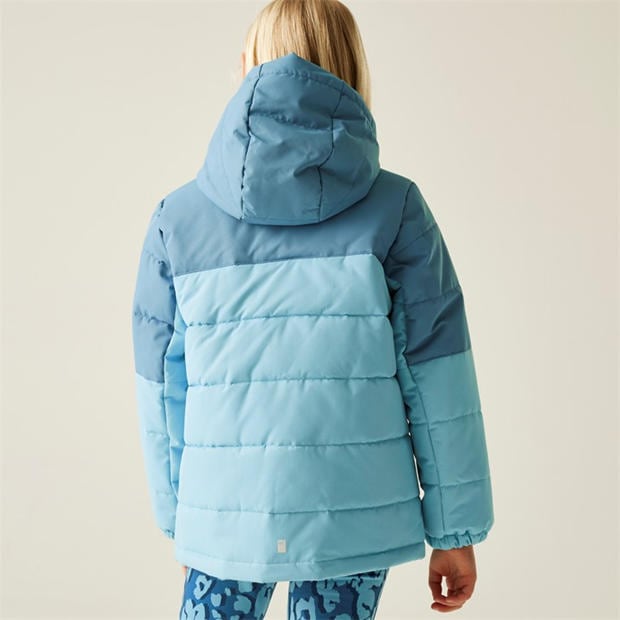 Storm Blue - Regatta - Unisex Kids' Lofthouse Warmloft Water-Repellent Reflective Insulated Puffer Jacket