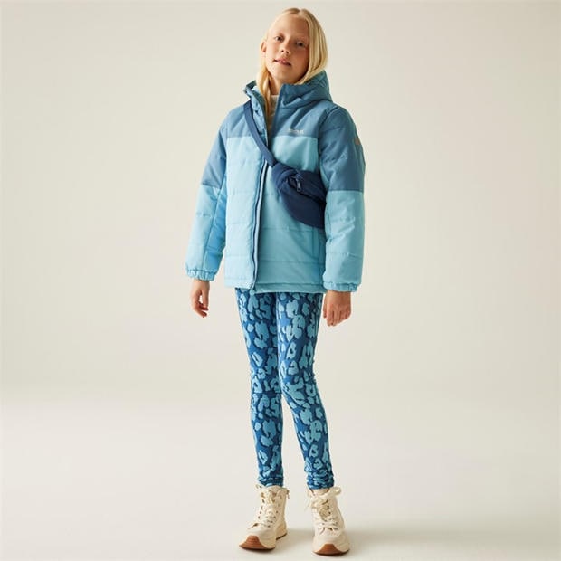 Storm Blue - Regatta - Unisex Kids' Lofthouse Warmloft Water-Repellent Reflective Insulated Puffer Jacket