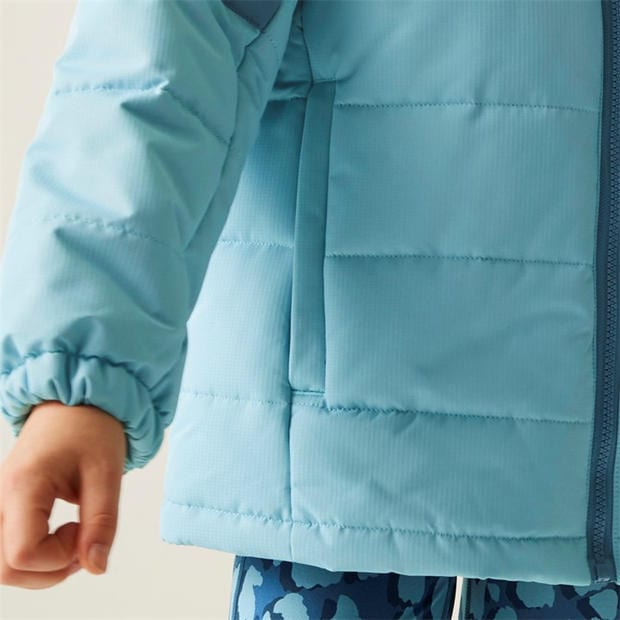 Storm Blue - Regatta - Unisex Kids' Lofthouse Warmloft Water-Repellent Reflective Insulated Puffer Jacket
