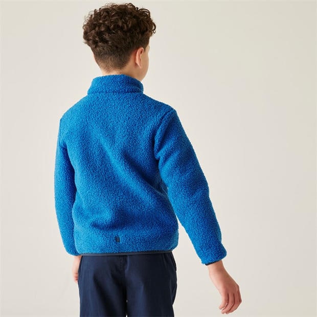 Snorkel Blue - Regatta - Kids Frankie Full-Zip Fleece