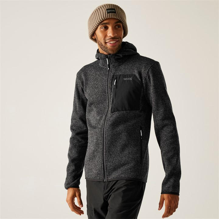 Regatta Men's Grey Full-Zip Fleece in Size M, Sports Direct