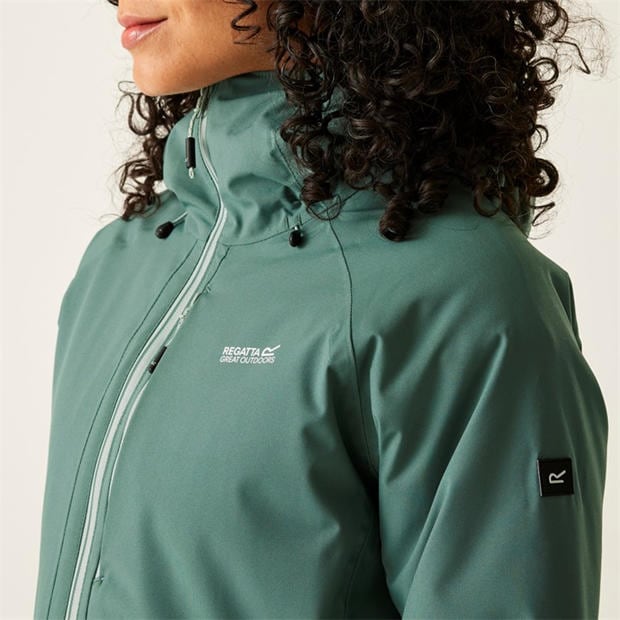 Spruce Green - Regatta - Womens Highton Stretch Insulated Long Sleeve Waterproof Jacket