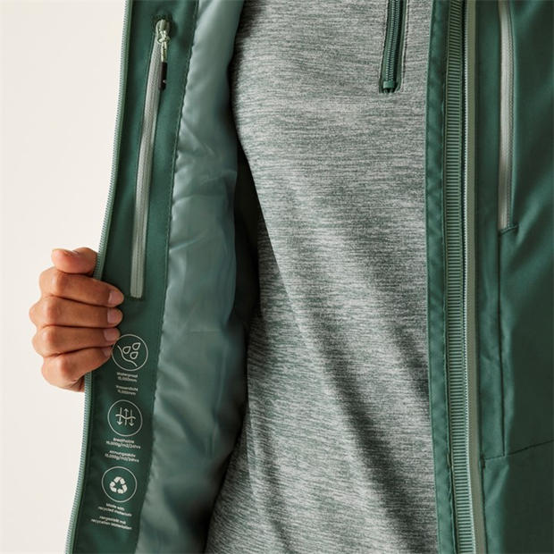 Spruce Green - Regatta - Womens Highton Stretch Insulated Long Sleeve Waterproof Jacket