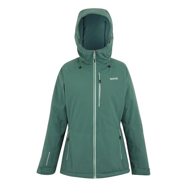 Spruce Green - Regatta - Womens Highton Stretch Insulated Long Sleeve Waterproof Jacket
