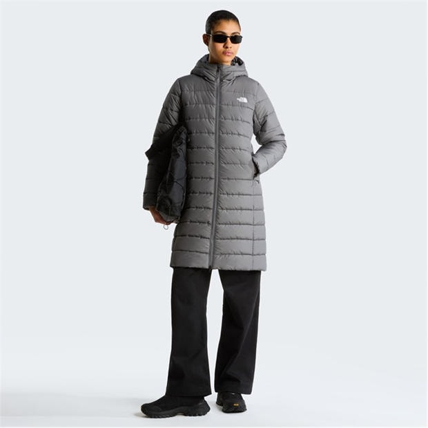 Smoked Pearl - The North Face - Womens Aconcagua Insulated Weather-Resistant Parka