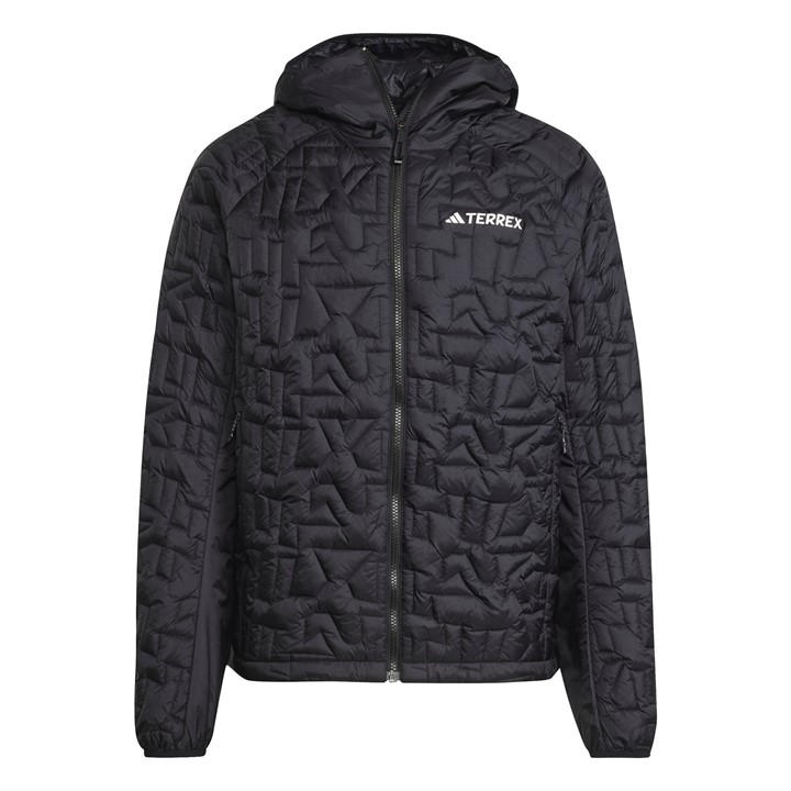 Adidas Men's Black Insulated Puffer Jacket in Size M, Sports Direct
