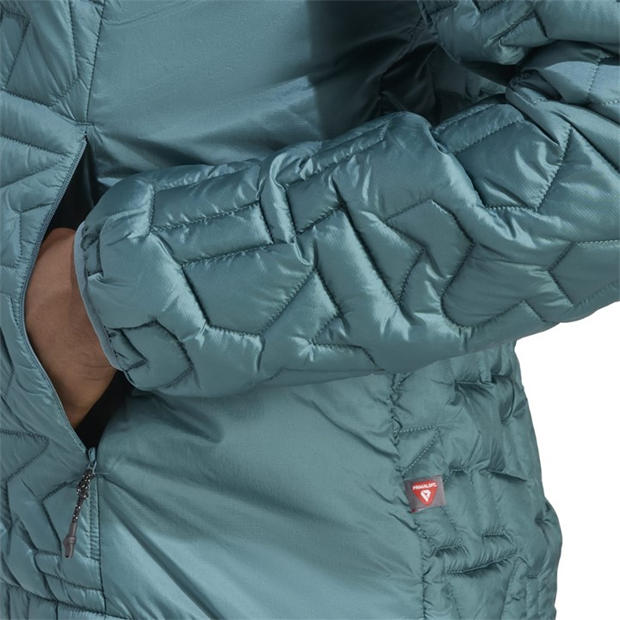 Teal - adidas - Women's Xperior PrimaLoft Water-Repellent Packable Insulated Puffer Jacket