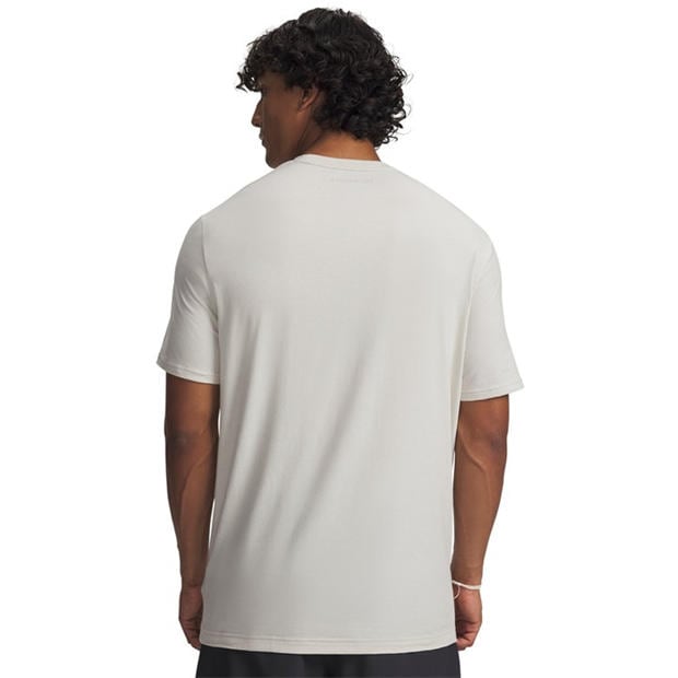 White/Khaki - Under Armour - Men's Short Sleeve Performance T-Shirt