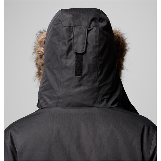 Black - Columbia - Women's Suttle Mountain Down Sherpa-Lined Synthetic Down Parka