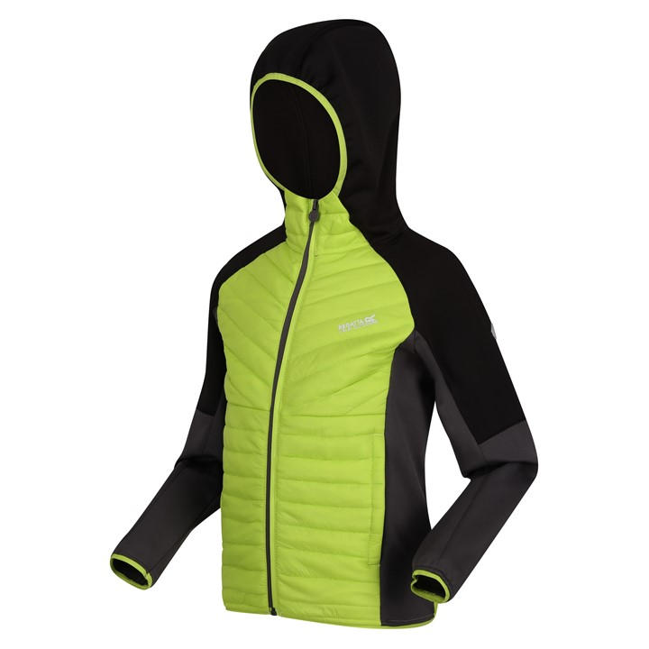 Regatta Boys Yellow Kids' Kielder Hybrid Waterproof Jacket in Size 3 - 4 Years, Sports Direct