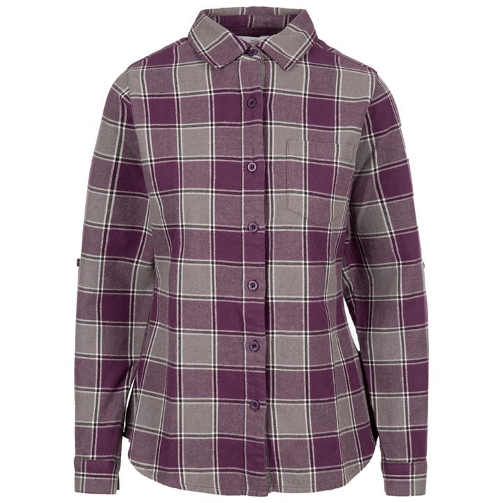 Trespass Women's Purple Mindy Shirt Size 18
