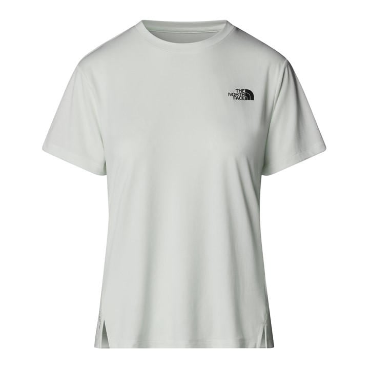 The North Face Women's Blue Tnf Flex Regular Short-Sleeve Performance T-Shirt in Size 12, Sports Direct