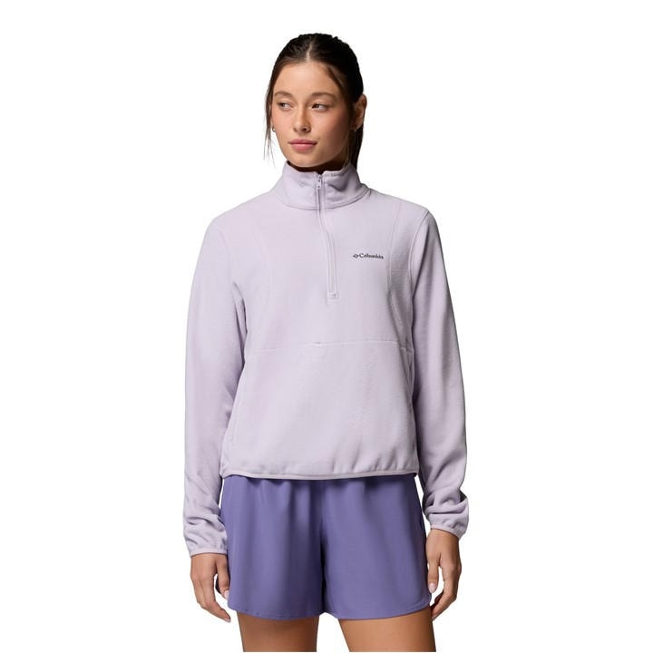 Columbia Women's Purple Vital Valley™ Fleece Half Zip in Size 14, Sports Direct