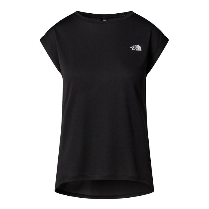 The North Face Women's Blue Short-Sleeve Performance T-Shirt in Size 16, Sports Direct