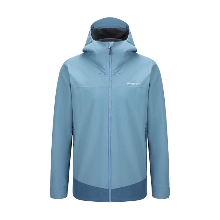 Karrimor Men' Blue Nitro Weathertite Extreme Dwr Waterproof Jacket in Size S, Sports Direct