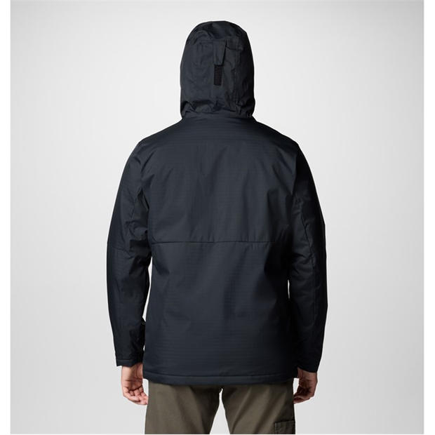 Black - Columbia - Men's Point Park Waterproof Thermal-Reflective Insulated Puffer Jacket