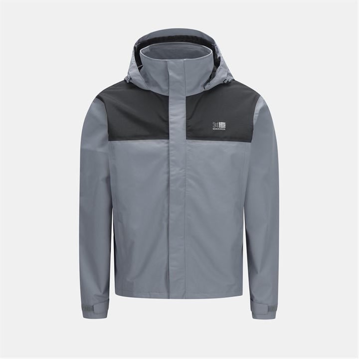 Karrimor Men's Grey Urban Weathertite 10K Waterproof Long Sleeve Waterproof Jacket in Size M, Sports Direct