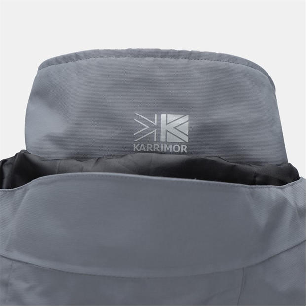 Grey - Karrimor - Mens Urban WeatherTite 10k Waterproof Long Sleeve Waterproof Jacket