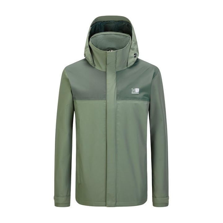 Karrimor Men's Green Urban Weathertite 10K Waterproof Long Sleeve Waterproof Jacket in Size M, Sports Direct