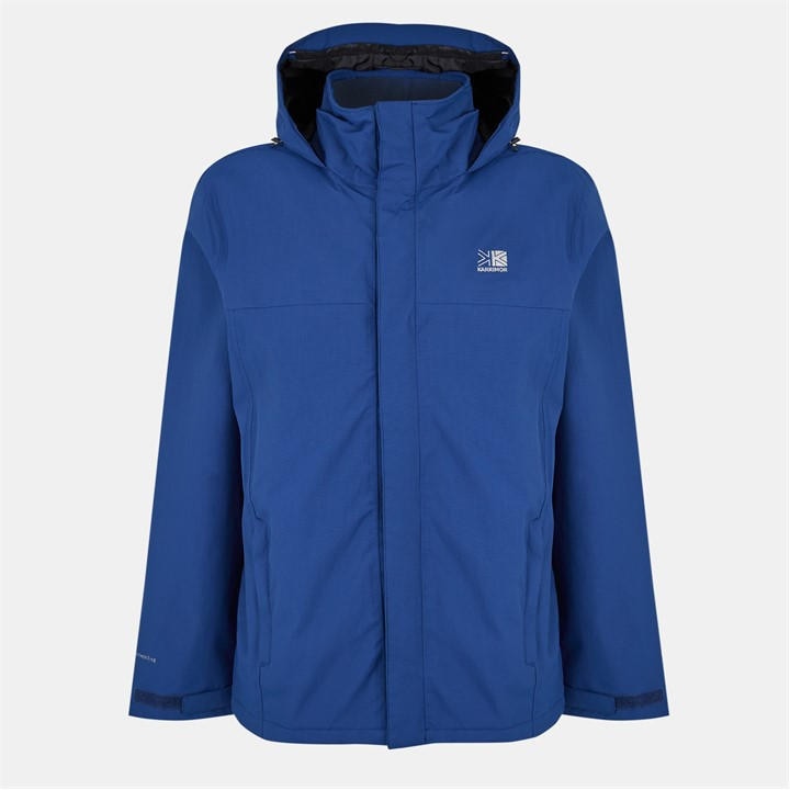 Karrimor Men's Blue Urban Weathertite 10K Waterproof Long Sleeve Waterproof Jacket in Size M, Sports Direct