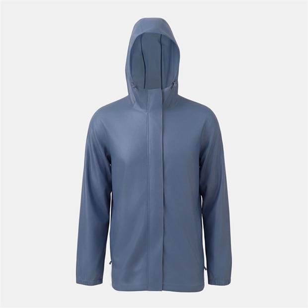 China Blue - Gelert - Mens Packaway Waterproof Jacket