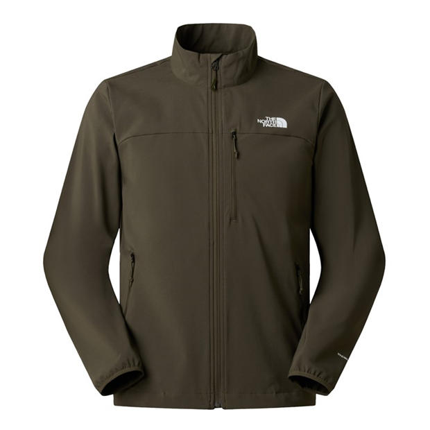 Taupe Green - The North Face - Men's Nimble Wind-Resistant Water-Repellent Softshell Jacket
