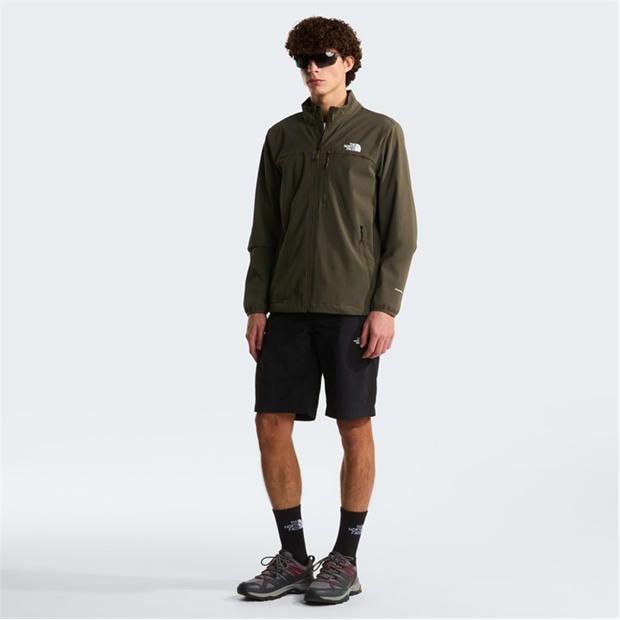Taupe Green - The North Face - Men's Nimble Wind-Resistant Water-Repellent Softshell Jacket