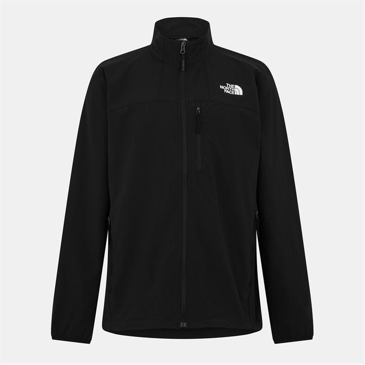 The North Face Men's Black Nimble Wind-Resistant Water-Repellent Softshell Jacket in Size M, Sports Direct