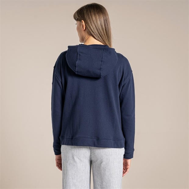 Blue Navy - Craghoppers - Women's Eden Hooded Full Zip Fleece