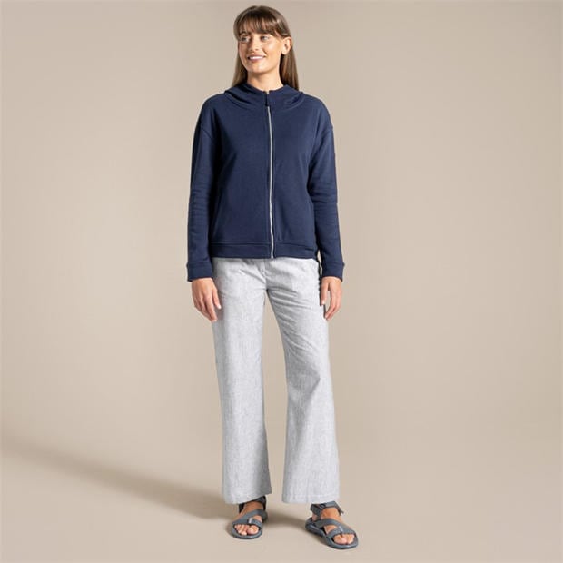 Blue Navy - Craghoppers - Women's Eden Hooded Full Zip Fleece