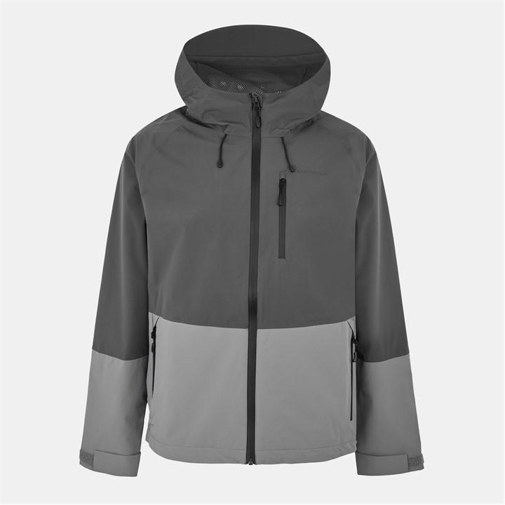 Karrimor Men's Black Argon 2 Layer Weathertite Windproof Long Sleeve Waterproof Jacket in Size 2XL, Sports Direct