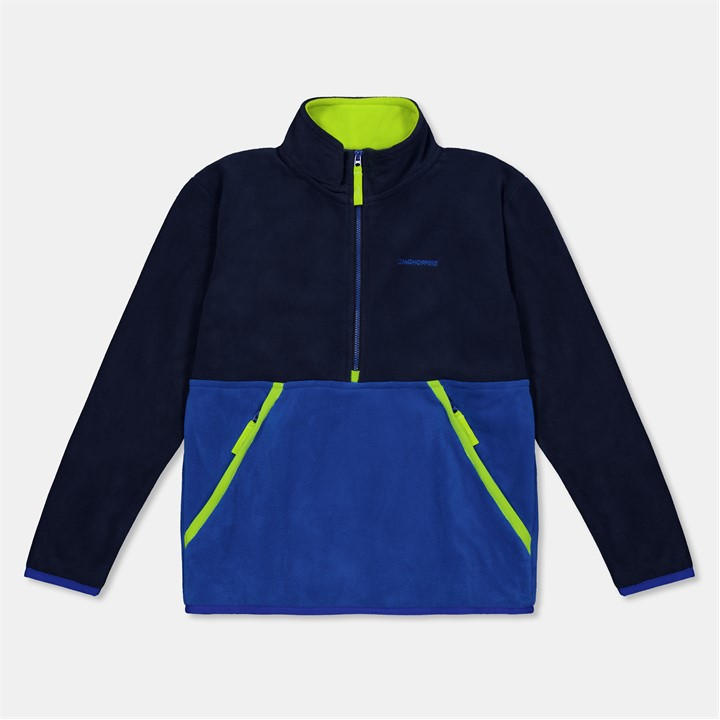 Craghoppers  Kids Blue ' Crag Valo Half-Zip Fleece in Size 9 - 10 Years, Sports Direct