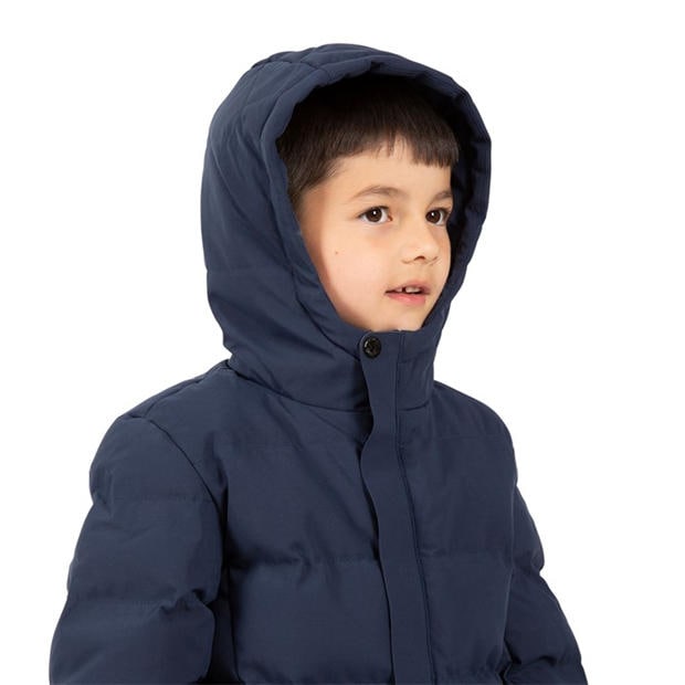 Navy - Trespass - Kids' Habbton Insulated Puffer Jacket