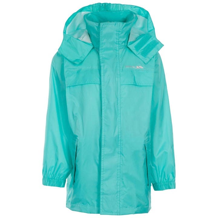Trespass  Kids Blue ' Parka Waterproof Jacket in Size 2 - 3 Years, Sports Direct
