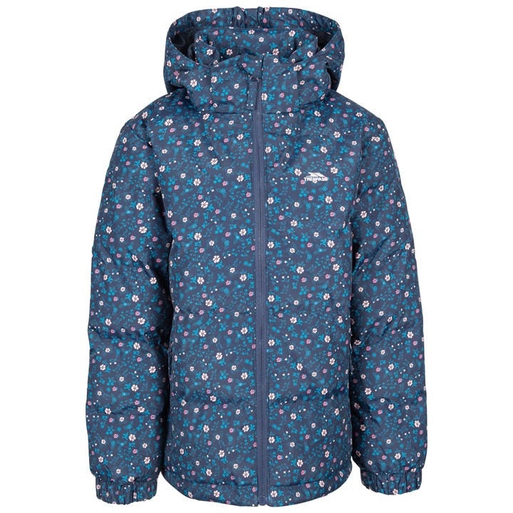 Trespass  Kids Blue ' Lightweight Insulated Puffer Jacket in Size 11 - 12 Years, Sports Direct