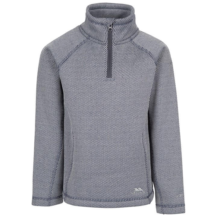 Trespass  Kids Blue ' Full-Zip Fleece in Size 7 - 8 Years, Sports Direct