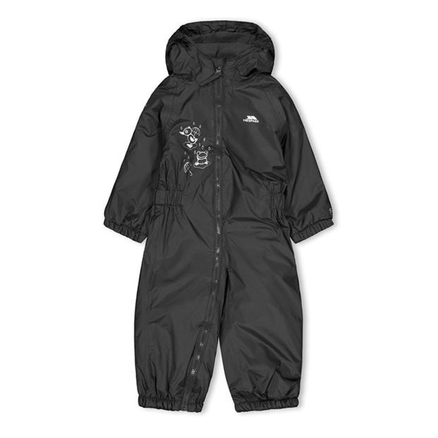 Dark Grey - Trespass - Unisex Kids' Dripdrop Waterproof Jacket