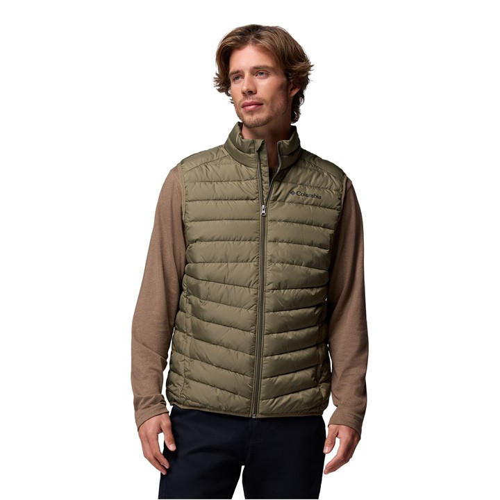 Columbia Men' Green Foster Falls Insulated Sleeveless Gilet in Size S, Sports Direct