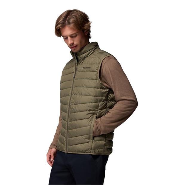 Stone Green - Columbia - Men's Foster Falls Insulated Sleeveless Gilet