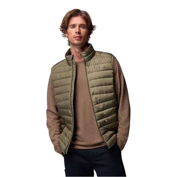 Stone Green - Columbia - Men's Foster Falls Insulated Sleeveless Gilet